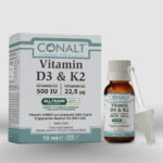 CONALT® Vitamin D3 & K2 – Sümük və damar sağlamlığı üçün