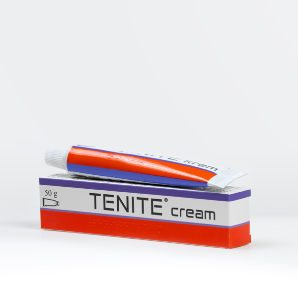 Tenite krem- Sink oksidi və dəriyə faydalı köməkçi komponentlərlə zənginləşdirilmiş kosmetik vasitə. 